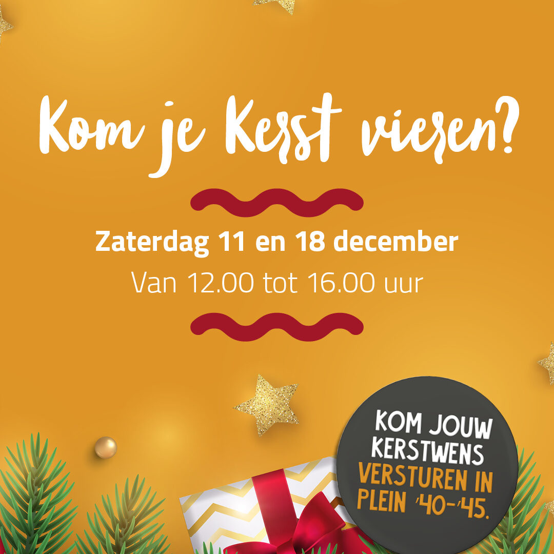 Communicatie uiting Kerst Plein 40-45